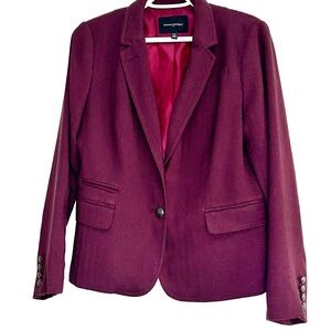 Banana Republic Women's Burgundy Blazer
